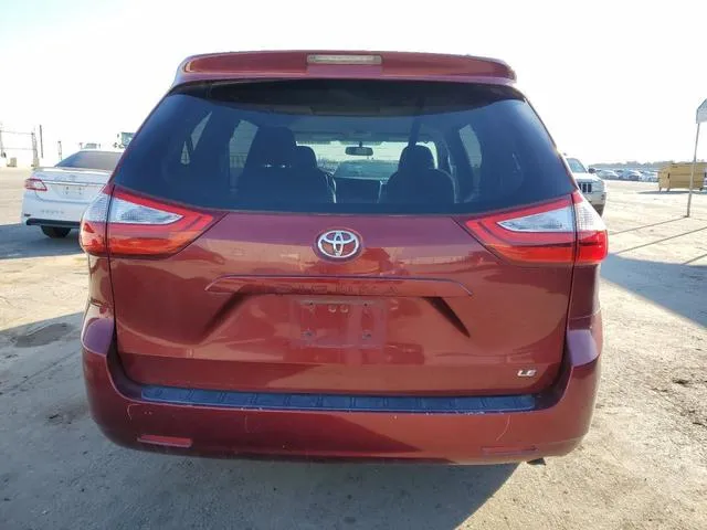 5TDKZ3DC9HS823667 2017 2017 Toyota Sienna- LE 6