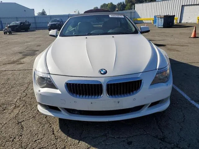 WBAEB5C56AC225248 2010 2010 BMW 6 Series- 650 I 5