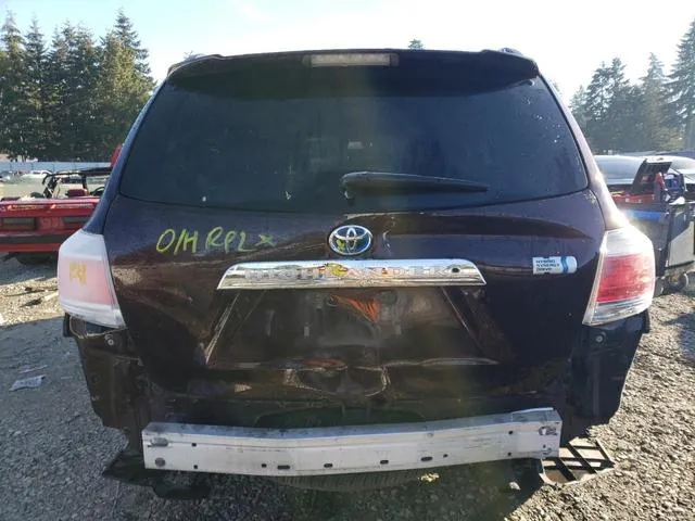 JTEBC3EH2B2002559 2011 2011 Toyota Highlander- Hybrid 6