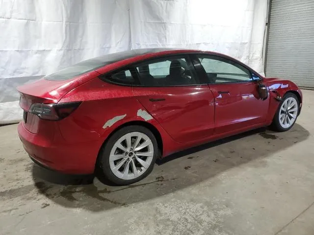 5YJ3E1EA2NF187286 2022 2022 Tesla MODEL 3 3