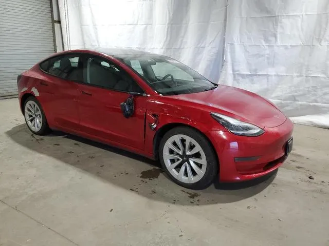 5YJ3E1EA2NF187286 2022 2022 Tesla MODEL 3 4