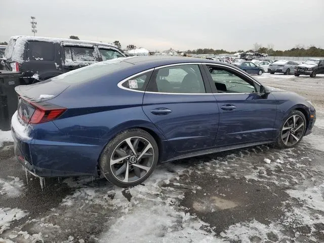 5NPEJ4J22MH102063 2021 2021 Hyundai Sonata- Sel Plus 3