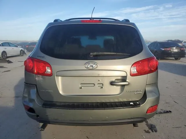 5NMSG73D98H190551 2008 2008 Hyundai Santa Fe- Gls 6