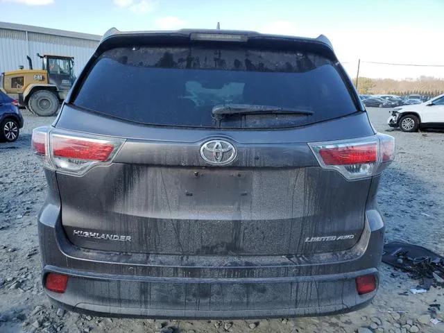 5TDDKRFH6GS356053 2016 2016 Toyota Highlander- Limited 6