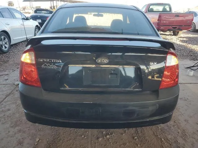 KNAFE122165293335 2006 2006 KIA Spectra- LX 6