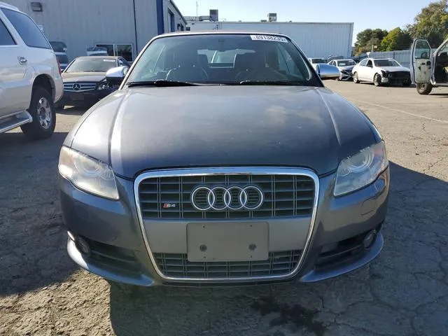 WUARL48H78K900249 2008 2008 Audi S4- Quattro Cabriolet 5