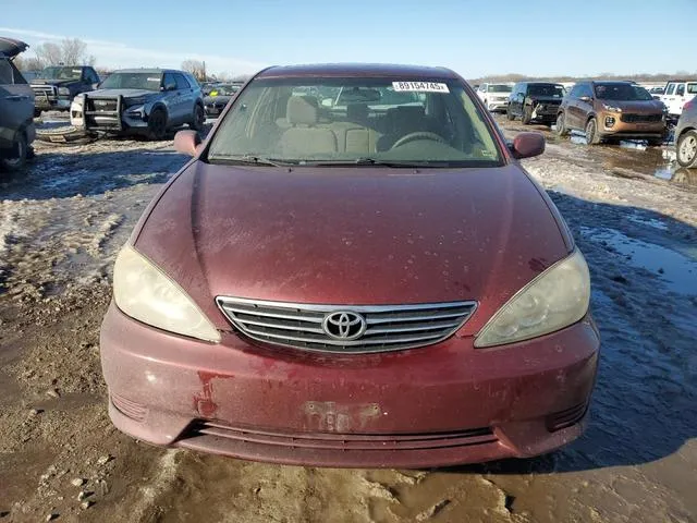 JTDBE32K553027470 2005 2005 Toyota Camry- LE 5