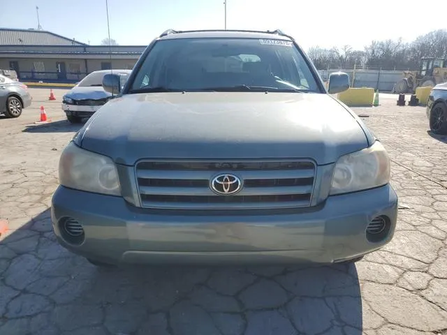 JTEGD21A850118533 2005 2005 Toyota Highlander 5