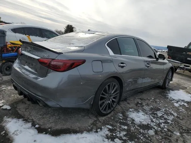 JN1FV7AR9JM480165 2018 2018 Infiniti Q50- Red Sport 400 3