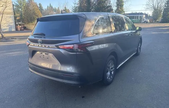 5TDKRKEC5MS016873 2021 2021 Toyota Sienna- LE 4