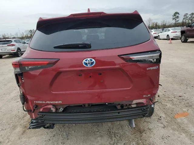 5TDKARAH1RS537887 2024 2024 Toyota Highlander- Hybrid Xle 6