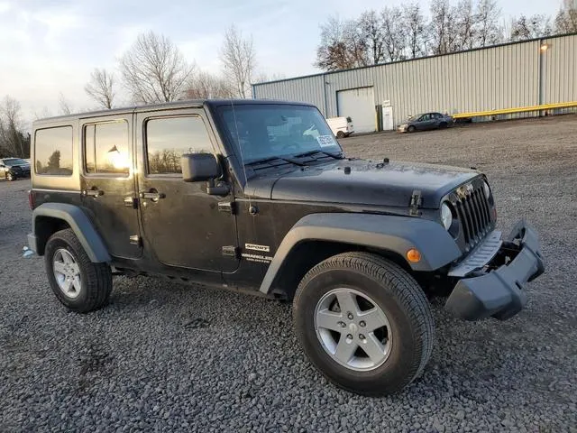 1C4BJWDG8DL702426 2013 2013 Jeep Wrangler- Unlimited Sport 4