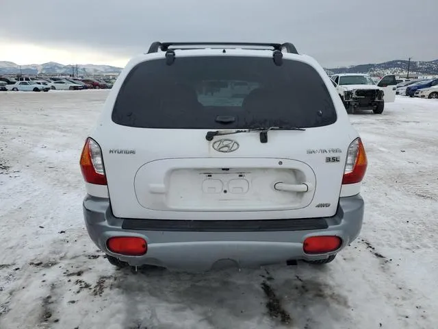 KM8SC73E54U680889 2004 2004 Hyundai Santa Fe- Gls 6