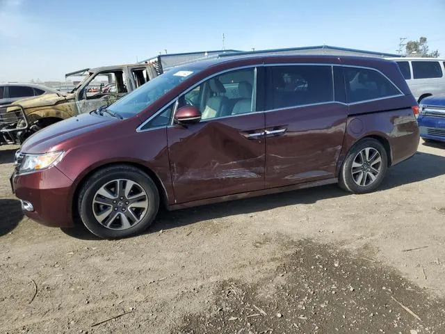 5FNRL5H96EB099589 2014 2014 Honda Odyssey- Touring 1