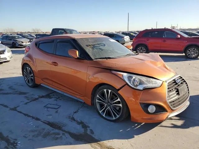 KMHTC6AEXGU298587 2016 2016 Hyundai Veloster- Turbo 4