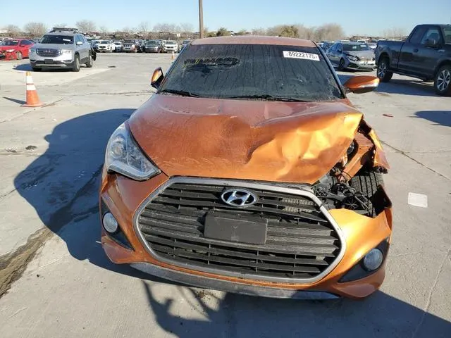 KMHTC6AEXGU298587 2016 2016 Hyundai Veloster- Turbo 5