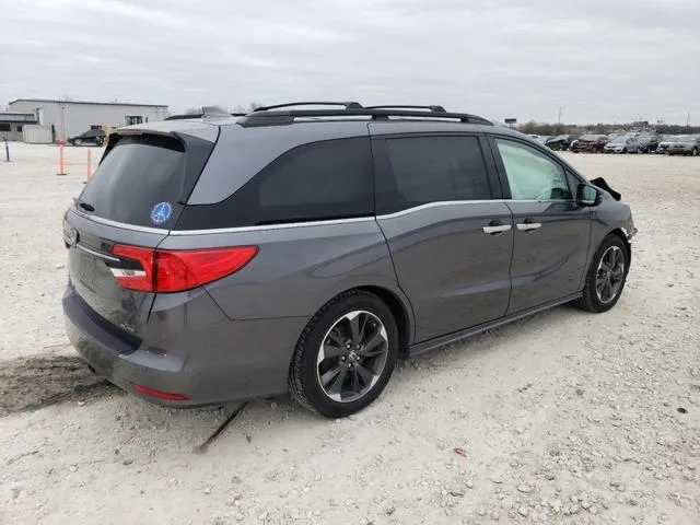 5FNRL6H91NB004605 2022 2022 Honda Odyssey- Elite 3