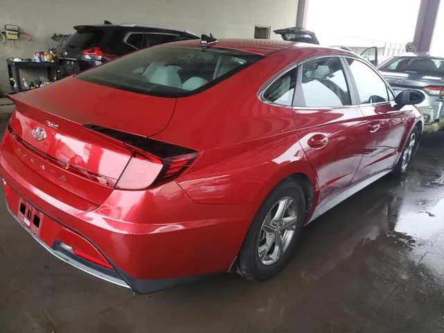 5NPEG4JA6MH122497 2021 2021 Hyundai Sonata- SE 3