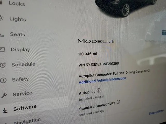 5YJ3E1EA3NF291298 2022 2022 Tesla MODEL 3 9