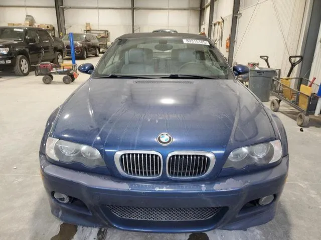 WBSBR93483PK04454 2003 2003 BMW M3 5