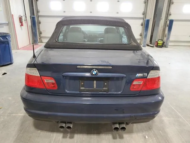 WBSBR93483PK04454 2003 2003 BMW M3 6