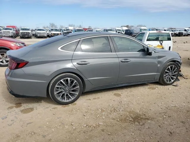 KMHL34J25MA157742 2021 2021 Hyundai Sonata- Limited 3