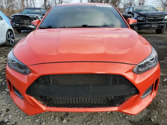 KMHTH6AB0KU018904 2019 2019 Hyundai Veloster- Turbo 5