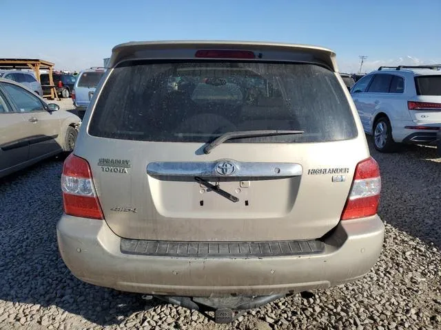 JTEEW21A460017203 2006 2006 Toyota Highlander- Hybrid 6