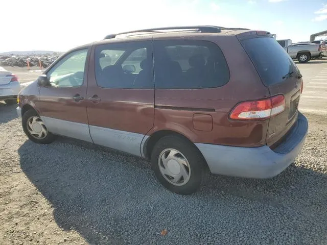 4T3ZF13C71U408316 2001 2001 Toyota Sienna- LE 2