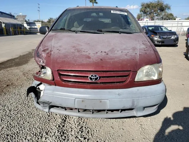 4T3ZF13C71U408316 2001 2001 Toyota Sienna- LE 5