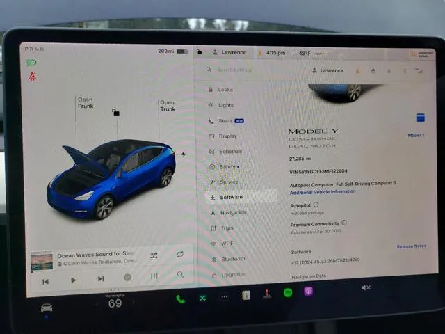 5YJYGDEE3MF122904 2021 2021 Tesla MODEL Y 9