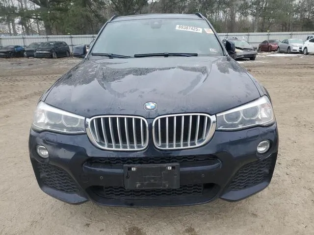 5UXWX9C59H0T07968 2017 2017 BMW X3- Xdrive28I 5